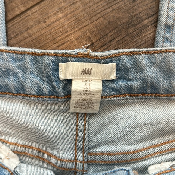H&M High Rise Straight Leg Jeans - Picture 3 of 5
